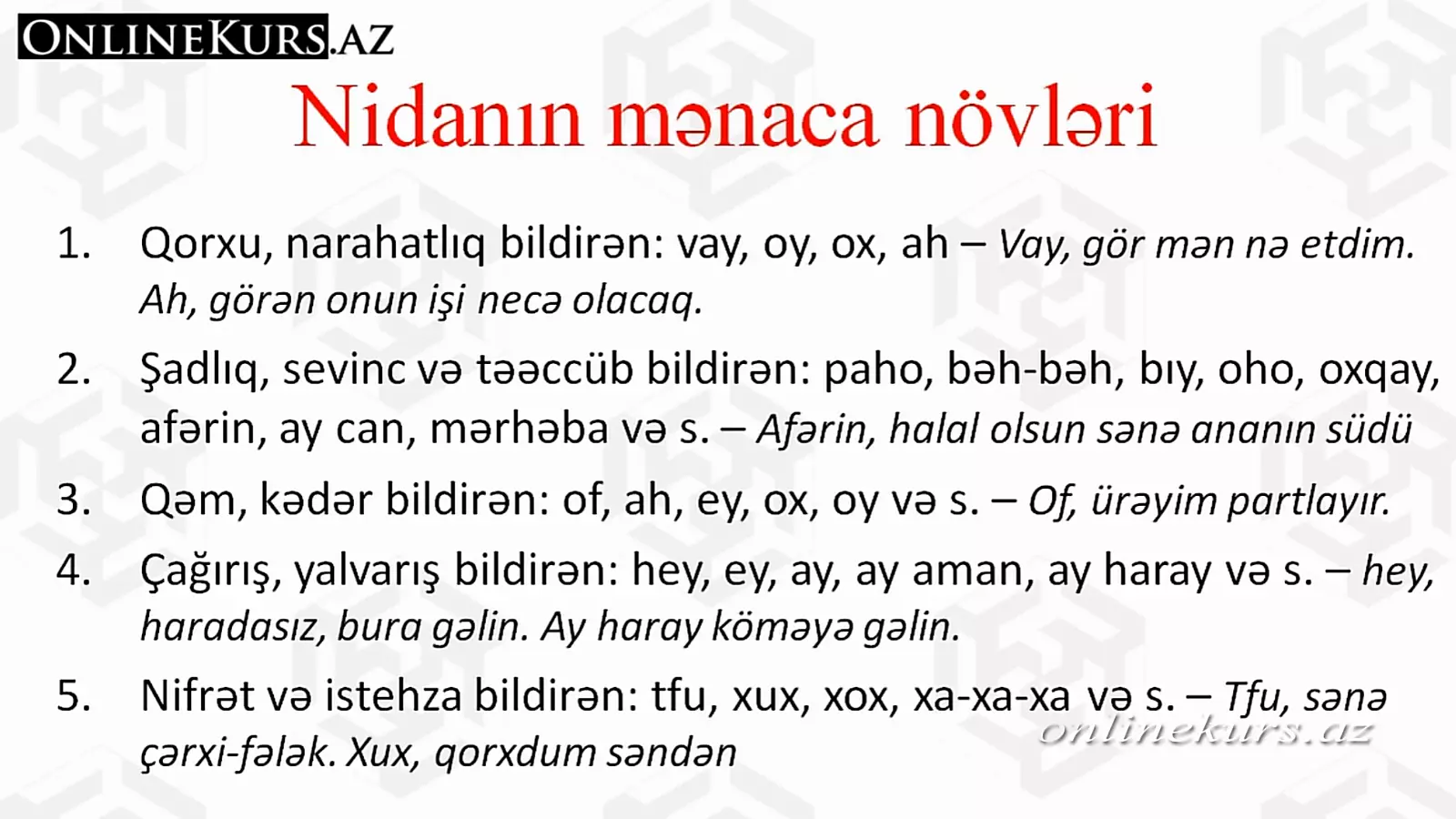 Xüsusi nitq hissəsi