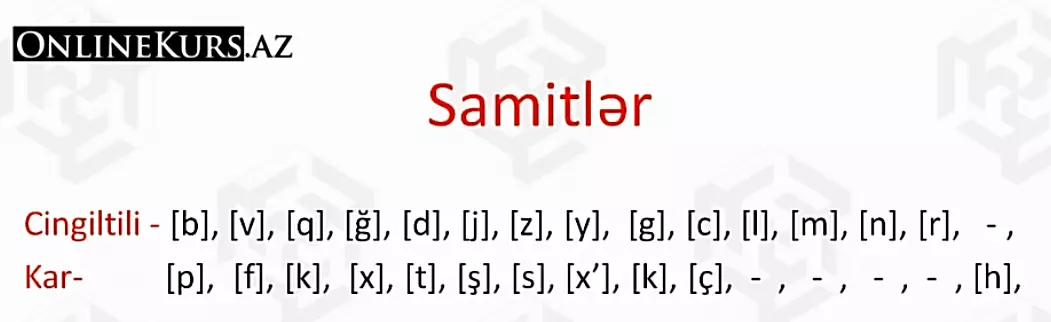 Samit səslər