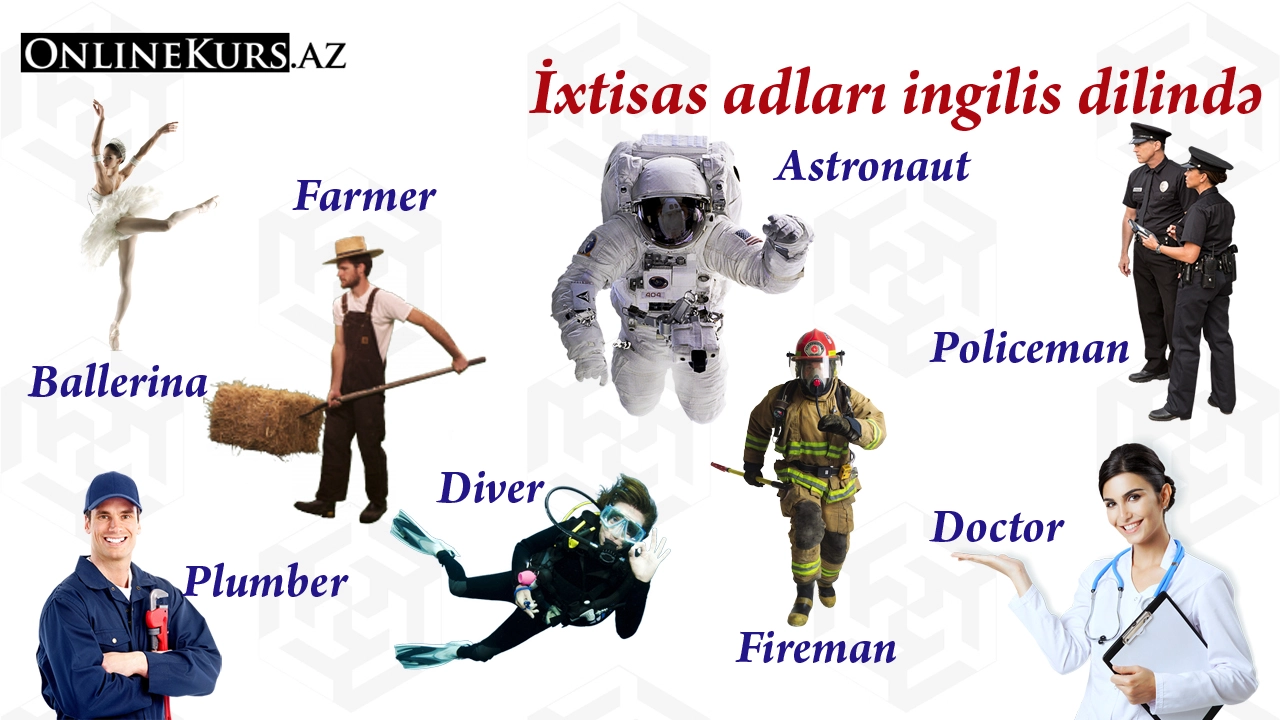 İxtisas adları ingilis dilində