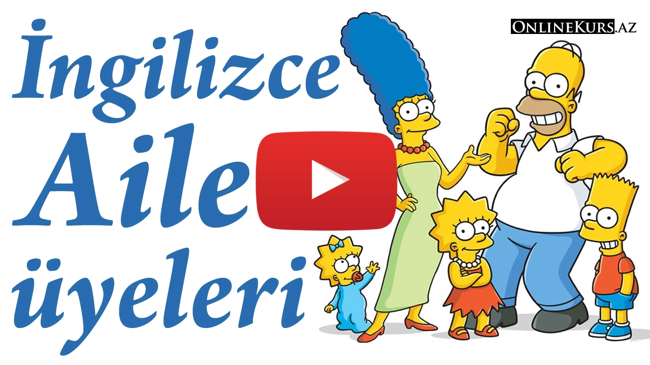 Aile bireyleri ve akrabalar İngilizce