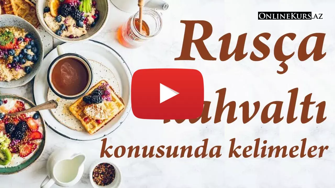 Kahvaltı Rusça